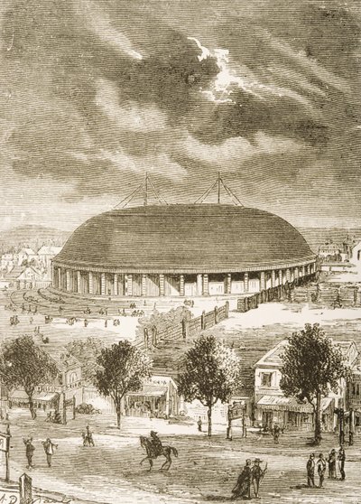 The Mormon Tabernacle, c.1870, The Religion Tract Society tarafından yayınlanan 